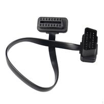Low Profile OBDII Extension Cable 16 Pin Male to Female Flexible Diagnostic Extender Cord Adapter 100CM 39.37inch