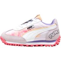 Hello Kitty x Puma Easy Rider Little Kid Hello Kitty and Friends Tie Dye Kids Sneakers Purple Lilac-Frost White 401411-01 34