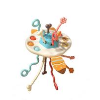 Baby Montessori Sensory Development Toys Pull String Finger Grasp Training Learning Toys 0-12 Months Babies Toy Educational Gift