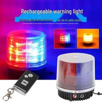Magnetic Rechargeable Yellow LED Strobe Warning Light