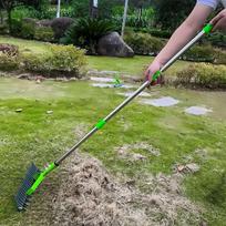 Cleaning Dead Grass Rake Gardening Grass Cleaner Rake Easy To Assemble Garden Soil Rake Lawn Grass Rake Garden Tool For Weeding China Mainland
