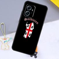 Sardinijos vėliavos dėklas Xiaomi Redmi Note 13 9 10 11 12 14 15 Pro Plus dangteliui Redmi 15 C 14C 10C 12C 13C Redmi 14C white