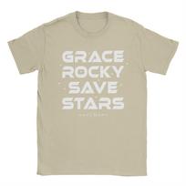 Project Hail Mary Grace Rocky Save Stars Poster Tshirt Unisex and Women Summer Clothing Breathable Fashionable Short Sleeved Top M