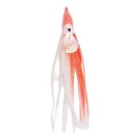 12cm Fishing Lure Simulated Bright Stretchy Fish Toughness Vivid Eyes Color Good Attraction Universal Luminous tamsiai oranžinės spalvos