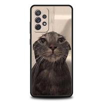 Funny Animal Cat Phone Case for Samsung A57 A37 A51 A71 A21S A17 A11 A15 A25 A41 A23 A33 A53 A73 A07 A05S A13 A35 A55 5G Cover For Samsung A11