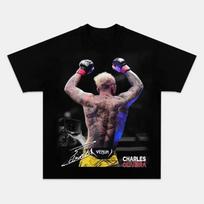 COMBATWEAR CHARLES OLIVEIRA UFC T-Shirt, UFC Shirt, Graphic Tee T-Shirt XS
