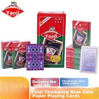Playing Cards, 983 Premium Paper Box Packaging, Durable High-Quality Cards, One Pack Contains 10 Decks, Wholesale Available