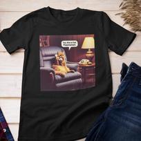 Funny Shirt | Cat Lover TShirt -  Yes, this is the Cat  pspspsspssps - Cotton Tee S