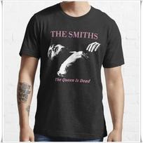 The Smiths 'The Queen Is Dead' marškinėliai, Storo medvilnės marškinėliai, Dydžiai nuo S iki 5XL XXXL black