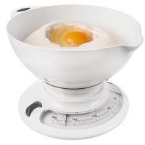 Mechanical kitchen scale with bowl 3 kg