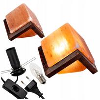 Himalayan salt cube lamp, air ionizer