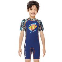 Kids 2.5mm Neoprene Shorty Wetsuit Snorkeling Diving Surfing Warm Water Sports Boys Child Small