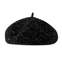 Wool Women Berets Knitted British Beanie Hat Vintage Painter Caps  Winter