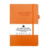 12 Months 2026 Schedule Planner Notepad English 365 Days Efficiency Notebook  School