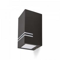 Garden wall lamp 1xGU10 IP44 black