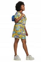 aM3238 VISCOSE DRESS WITH FLOWER PRINT WHKMP'S 48