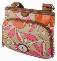 Fossil Wmns Shoulderbag Key-Per Top Zip Fruit MOD11