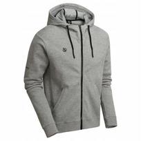 Y8136 Dare2B Full Zip Hoodie Modulus Cotton Charcoal Gray MEN'S SWEATSHIRT XXS