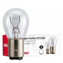 Halogen bulbs P21/5W BAY15D 12V 21W/5W 10 pcs. (E8) AMIO-01488
