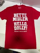 Hello, Dolly! BETTE MIDLER Broadway Greatest MusicalT-SHIRT OFFICIAL MERCHANDISE XXXXL