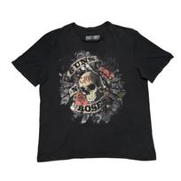 Guns N Roses Shirt Band Tee Rock T-Shirt Tour Concert Official Music Merch Unisex T-Shirt L