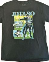 JoJo's Bizarre Adventure Stardust Crusaders Jotaro Anime T-Shirt Blk Men's Sz Md Unisex T-Shirt S