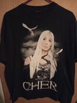 Vintage Cher Living Proof Farewell Tour 2003 T Shirt L Men's Black Tee Giant Tag Unisex T-Shirt XXXXL
