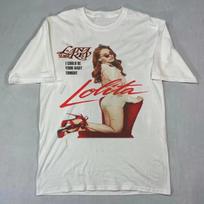 Lana Del Rey Lolita White Short Sleeve T Shirt Round Neck Tee 90s Size S-XXXXL Personalized Loose Cotton Short-sleeved S