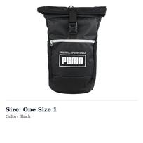 PUMA Polyester Backpack Regular Unisex Black 076923-01 One Size 1