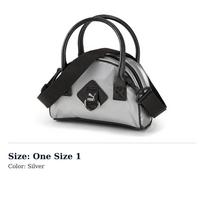 PUMA Artificial Leather Shoulder Bag, Handbag Regular Womens 077948-01 One Size 1