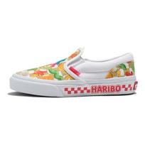 Vans Haribo Shock Absorbing Wear-resistant Low Top Kids Skate Shoes Colorful For Little Kids VN0A5KXMBMB 34 white