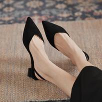 Women Sandals Summer Pointed Toe High Heels Ladies Fashion Banquet Dress Wedding Party Pumps  Designer Women Shoes 43