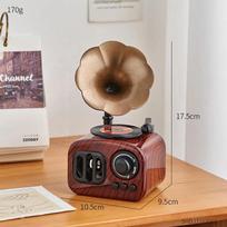 Artistic Antique Music Box Decorations Home Desk Plastic Crafts Office Computer Desk Accessories Retro Miniatures Ornament Gift
