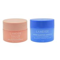 LANEIGE Water Sleeping Mask 15ml & Bouncy & Firm Sleeping Lip Mask 10ml