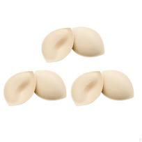 Adjustable Bikini Padding Cups Ergonomic Pads Swimsuit Inserts Skin Color
