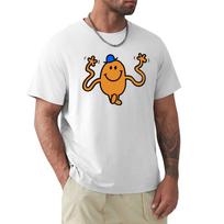 Mr Tickle TShirt anime clothes graphic t shirt vintage rapper graphic tees mens cotton t shirts S
