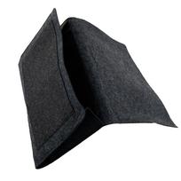 Bed Bedside Pocket Book Clamp Computer Felt Holder tamsiai pilka spalva