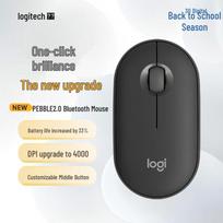 Logitech PEBBLE 2.0 Wireless Silent Bluetooth Mouse