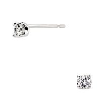 Vendome Aoyama Platinum Diamond Earrings Quatre APVA2260 DI [Official] 0.20ct