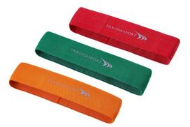 Set of elastic bands, elastic bands and resistance bands.