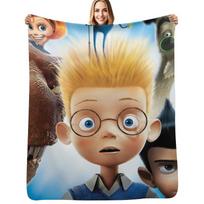 meet the robinsons Throw Blanket Decorative Soft Throw Blanket for Couch Sofa Size: 75*100cm, Weight: 230 GSM