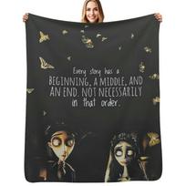 Best!! Design Case & Mask Throw Blanket Breathable Lightweight Blanket for Adults Kids Size: 75*100cm, Weight: 230 GSM