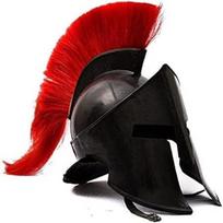 Black Spartan Helmet 300 Movie King Leonidas Replica Steel Armor Cosplay LARP Wearable Helmet red