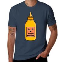 Happy Mustard Tshirt Breathable Gym Short Sleeve Tshirt S