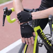 Bicycle Half-Finger Riding Gloves, Breathable Short-Finger Gloves for Summer And Autumn, Suitable for Road Bikes, Mountain Bikes, And Exercise Bikes