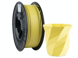 3DPower PLA MATTE filament 1.75mm Yellow 1kg