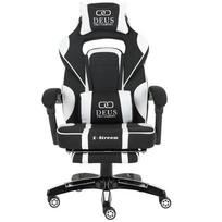 DEUS X-STREAM black/white gaming chair