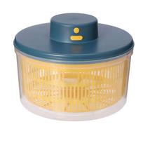 3L Electric Vegetables Dryer Salad Spinner Dehydrator Multifunction Fruits Washing Draining Basket USB Charing Kitchen Drainer