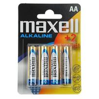 Maxell Battery Alkaline Lr06/Aa Blister*6 (4+2) 790230.04.Eu