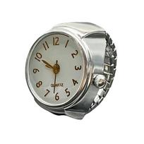 Vintage Rings Jewelry Clock Zinc Zinc Alloy Finger Watch Ring Hip Hop Roman Quartz Watch  Man Style 5